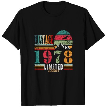 Discover 1978 bday gift idea T Shirts