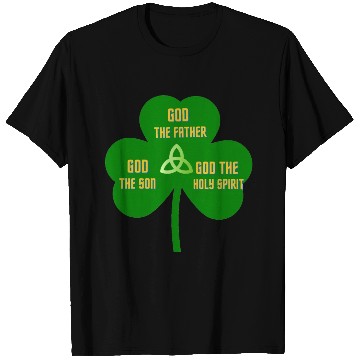 Discover Holy Trinity Shamrock St Patrick Religious T Shirts