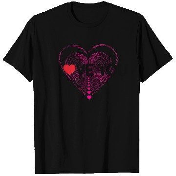 Discover I love you T Shirts