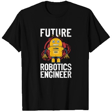 Discover Robot Robotics Engineer Boy Girl T Shirts