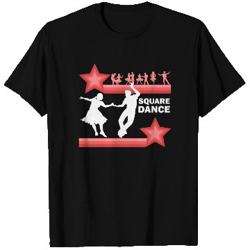 Discover Western Traditional Square Dance Retro Dancing T Shirts