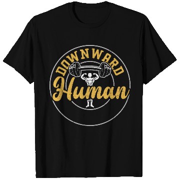 Discover Downward Human - Gym T Shirts