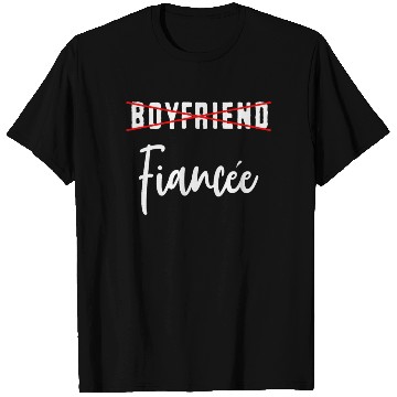 Discover Couple Engagement Engaged Men Funny Fiancee T Shirts