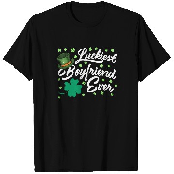 Discover Luckiest Boyfriend Ever Valentine's Day T Shirts