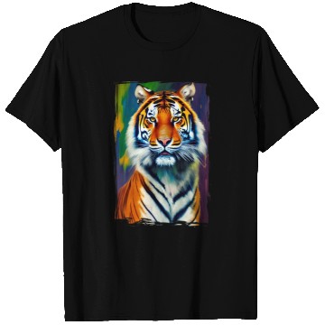 Discover Tiger Portrait Tigress Art T Shirts
