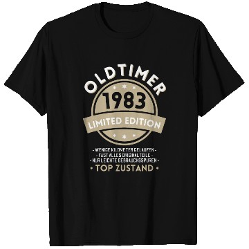 Discover 40th Birthday Vintage 1983 T Shirts