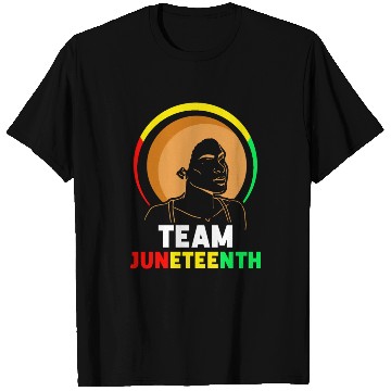 Discover Team Juneteenth Black American Africa 1865 T Shirts