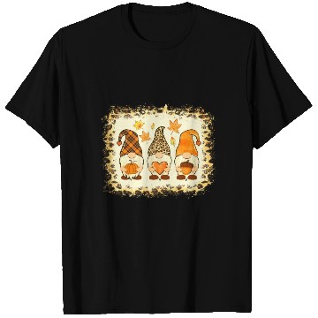 Discover Bleached Happy Fall Y all Gnome Pumpkin Autumn Tha T Shirts