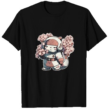 Discover Anime cat T Shirts