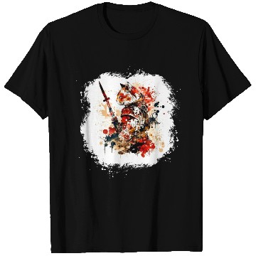 Discover Cute Samurai Cat T Shirts