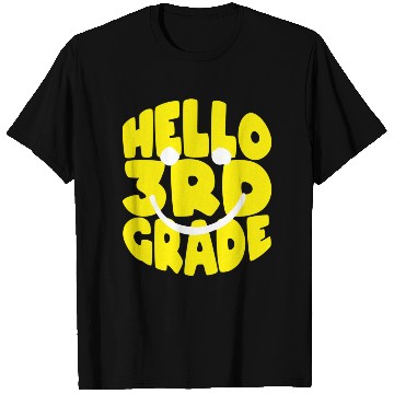 Discover Back To School Hello 3rd Grade Third Grader T Shirts