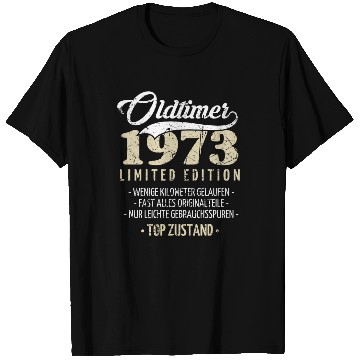 Discover 50th Birthday Vintage 1973 T Shirts