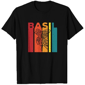 Discover Basil Design Herb Lover T Shirts