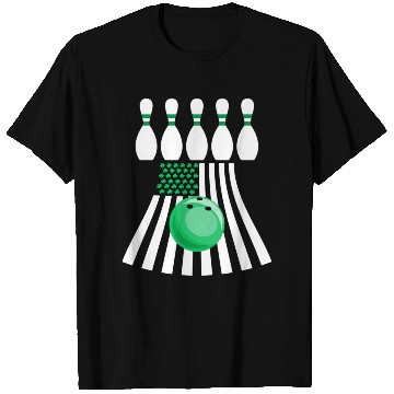 Discover Bowling St Patrick s Day Irish American Flag T Shirts