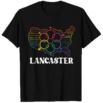 Discover Lancaster Pride Month Pride Flag LGBT Community LG T Shirts
