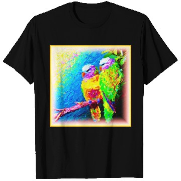 Discover A Vibrant and Joyful Rainbow Birds. Buy Now T Shirts