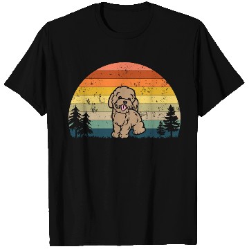 Discover Cute Poodle Dog Breed Retro Vintage Poodle T Shirts