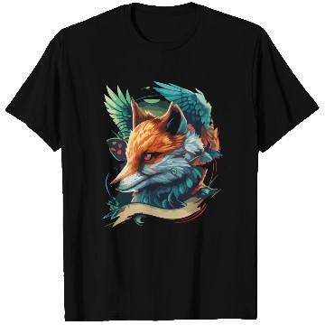 Discover fox head T Shirts