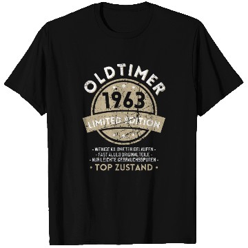 Discover 60th Birthday Vintage 1963 T Shirts