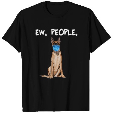 Discover Belgian Malinoi Ew People Dog Wearing Face Mask T T Shirts
