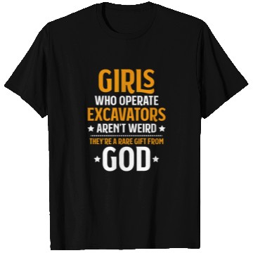 Discover Heavy Equipment Operator Excavator Driver Operator T Shirts