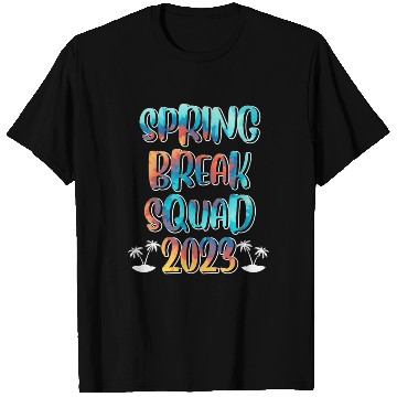 Discover Spring Break Squad Summer Vacation Spring Break T Shirts