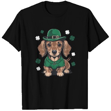 Discover St Patricks Day Dachshund Weiner Dog Shamrock T Shirts