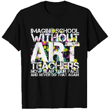 Discover School Art Teacher T Shirts