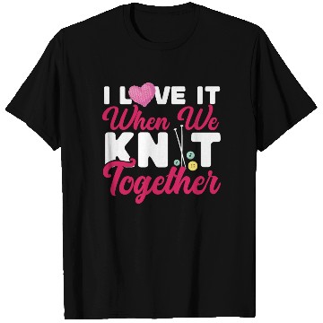 Discover Knitting Knitter Friends Besties T Shirts