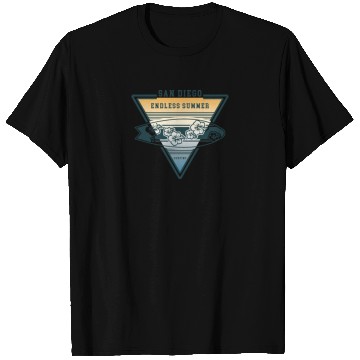 Discover san diego endless summer T Shirts
