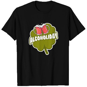 Discover Alcoholiday St Patrick's Day beer T Shirts