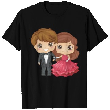 Discover The groom and the bride T Shirts