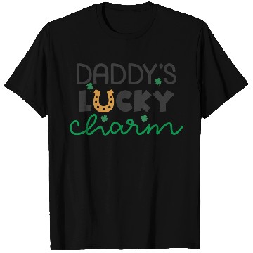 Discover Daddy's Lucky Charm St. Patrick's Day Kids Boy T Shirts