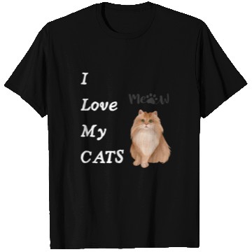 Discover I love my cats - Meow T Shirts