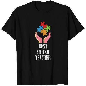 Discover Autism Teacher T Shirts