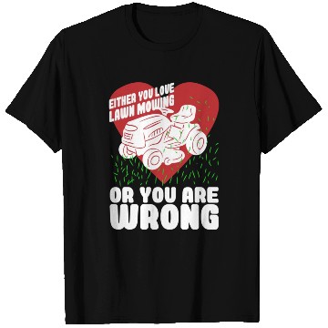 Discover Lawn Mowing Lawn Mower Gardener T Shirts