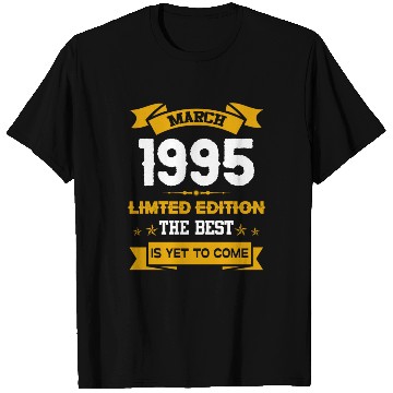 Discover March 1995 Birthday Surprise T Shirts