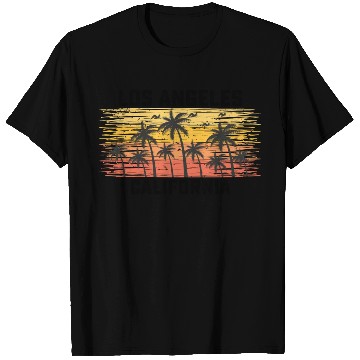 Discover Los Angeles California Summer Retro VIntage T Shirts