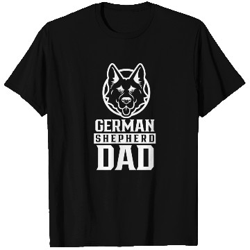 Discover German Shepherd Dad Boy Guy German Sheperd Dog T Shirts