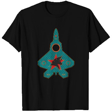 Discover Industrial f-22 USAFAircraft T Shirts