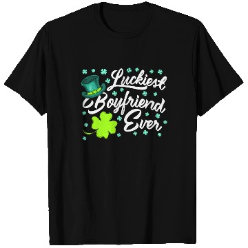 Discover Luckiest Boyfriend Ever Valentine's Day T Shirts