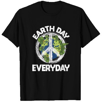 Discover Earth Day Everyday Nature Lover Climate Change T Shirts