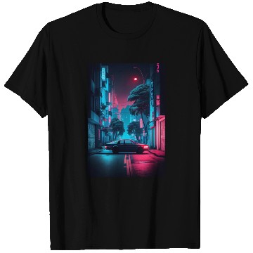 Discover Tokyo Japan Japanese Aesthetic Graphic Night Scene T Shirts