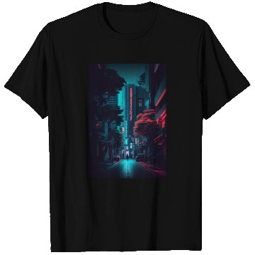 Discover Tokyo Japan Japanese Aesthetic Graphic Night Scene T Shirts