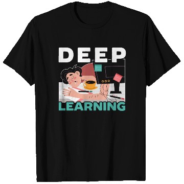 Discover Deep Learning AI Artificial Intelligence Robotics T Shirts