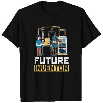Discover Future Inventor AI Artificial Intelligence Robot T Shirts