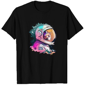 Discover Aesthetic Vaporwave Space Cat 80s 90s Astronaut T Shirts