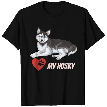 Discover I Love My Husky T Shirts