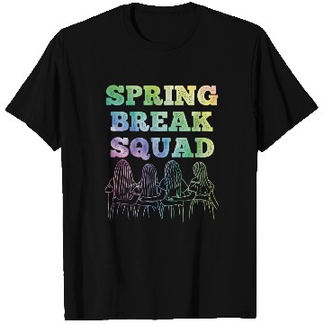 Discover Spring Break Squad Summer Vacation Spring Break T Shirts