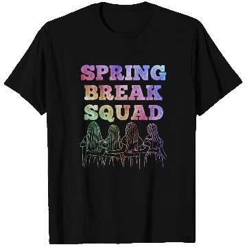 Discover Spring Break Squad Summer Vacation Spring Break T Shirts